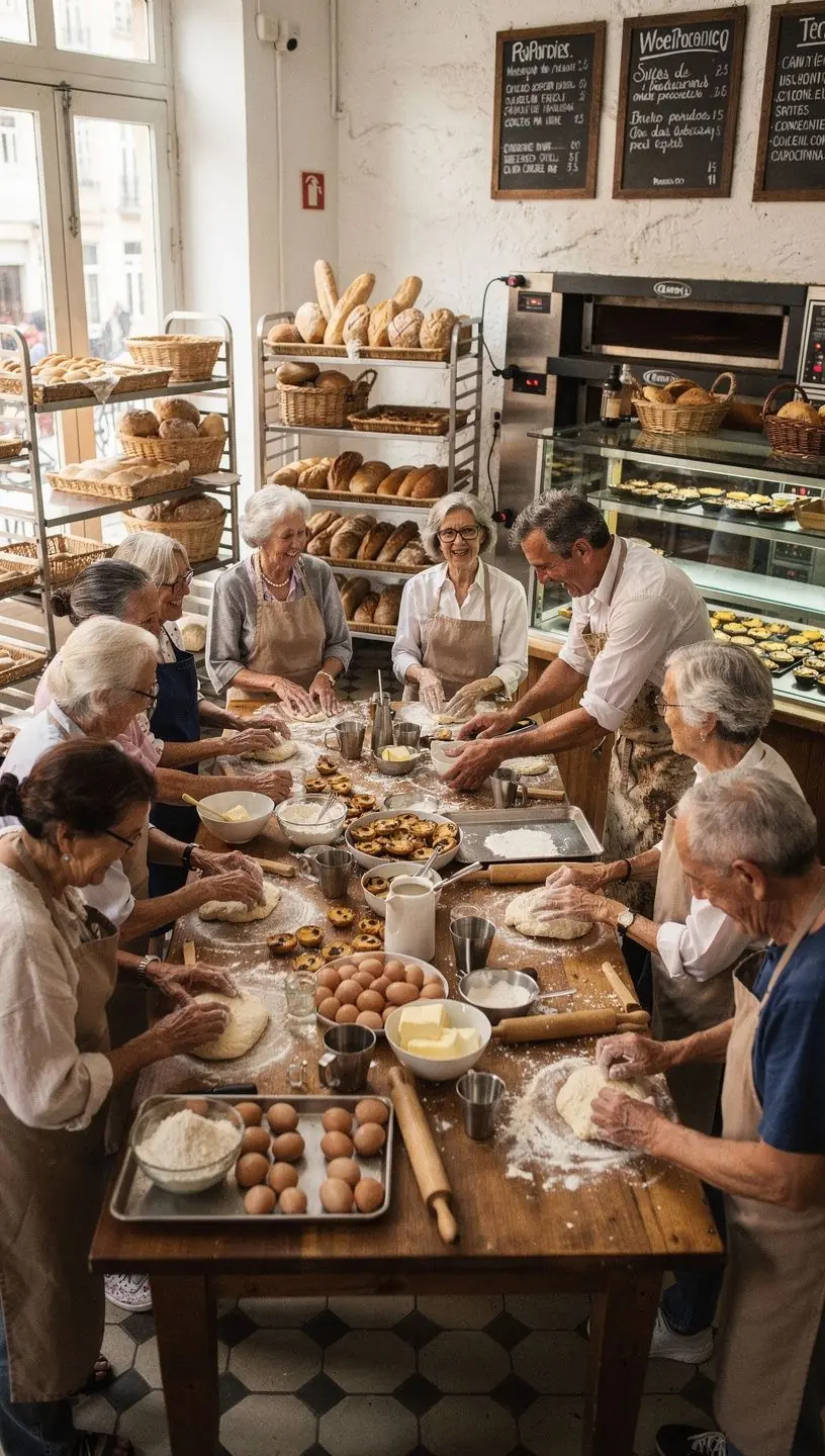 Mindfulness in retirement planning session illustration