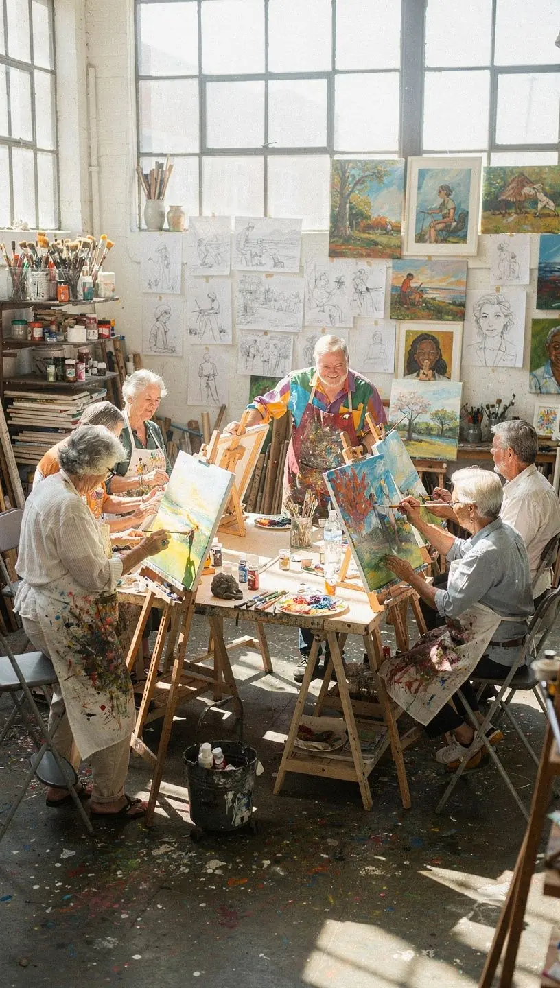 Modern office environment